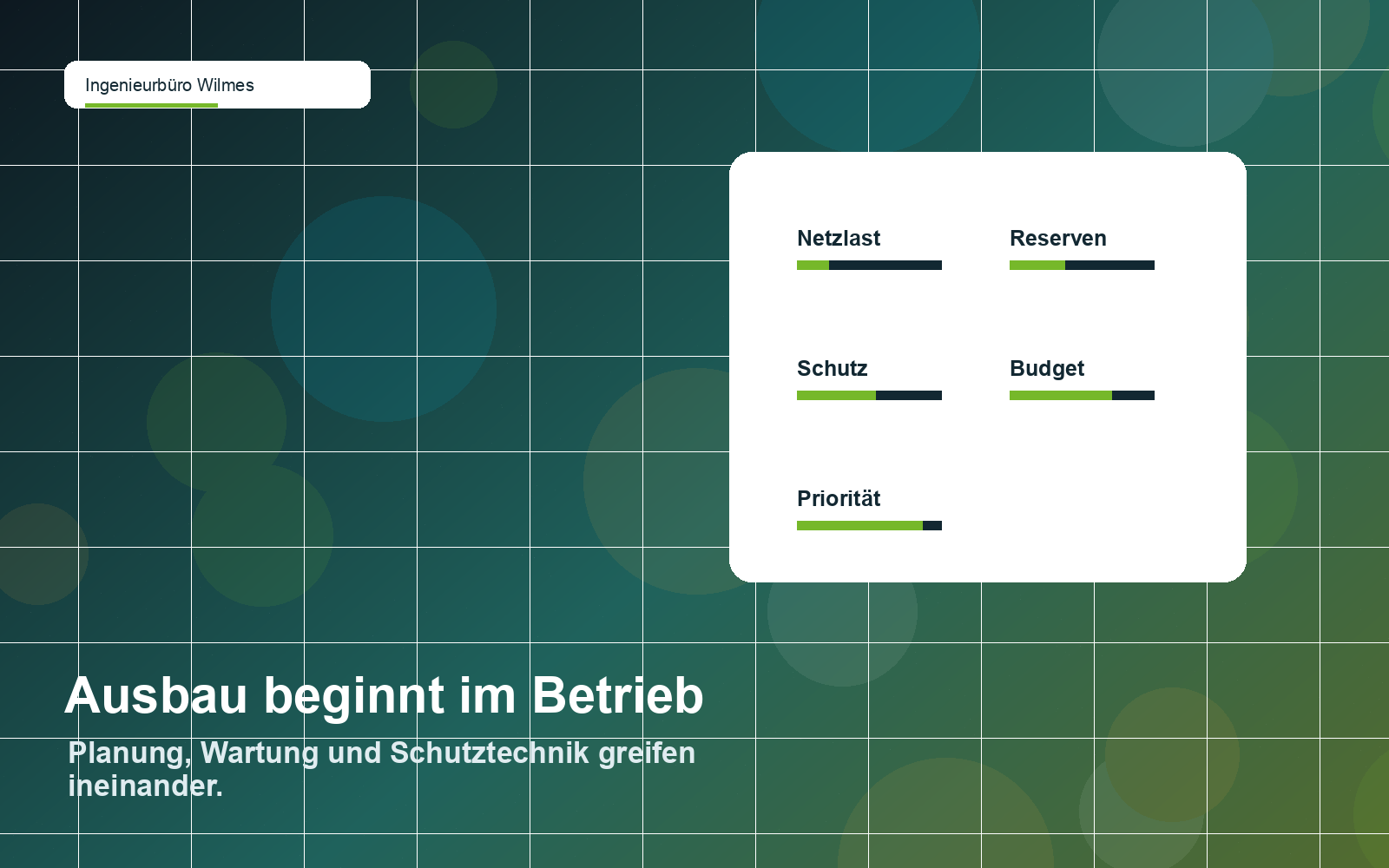Illustration zu Netzplanung, Reserven, Schutztechnik und Priorisierung im Netzbetrieb