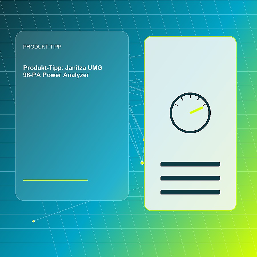 Generiertes Produktbild zum Tipp: Janitza UMG 96-PA Power Analyzer