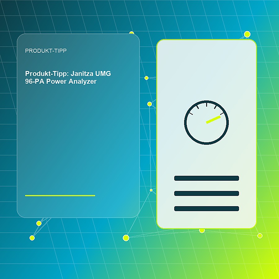 Generiertes Produktbild zum Tipp: Janitza UMG 96-PA Power Analyzer