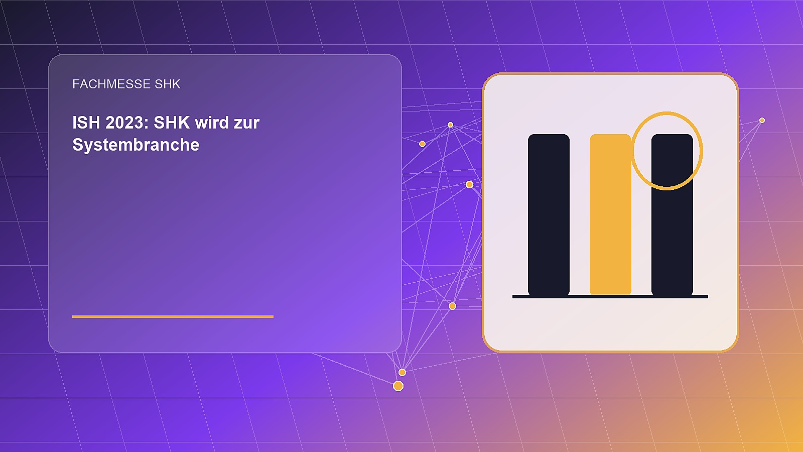 Redaktionelle Illustration zum Fachbeitrag: ISH 2023: SHK wird zur Systembranche