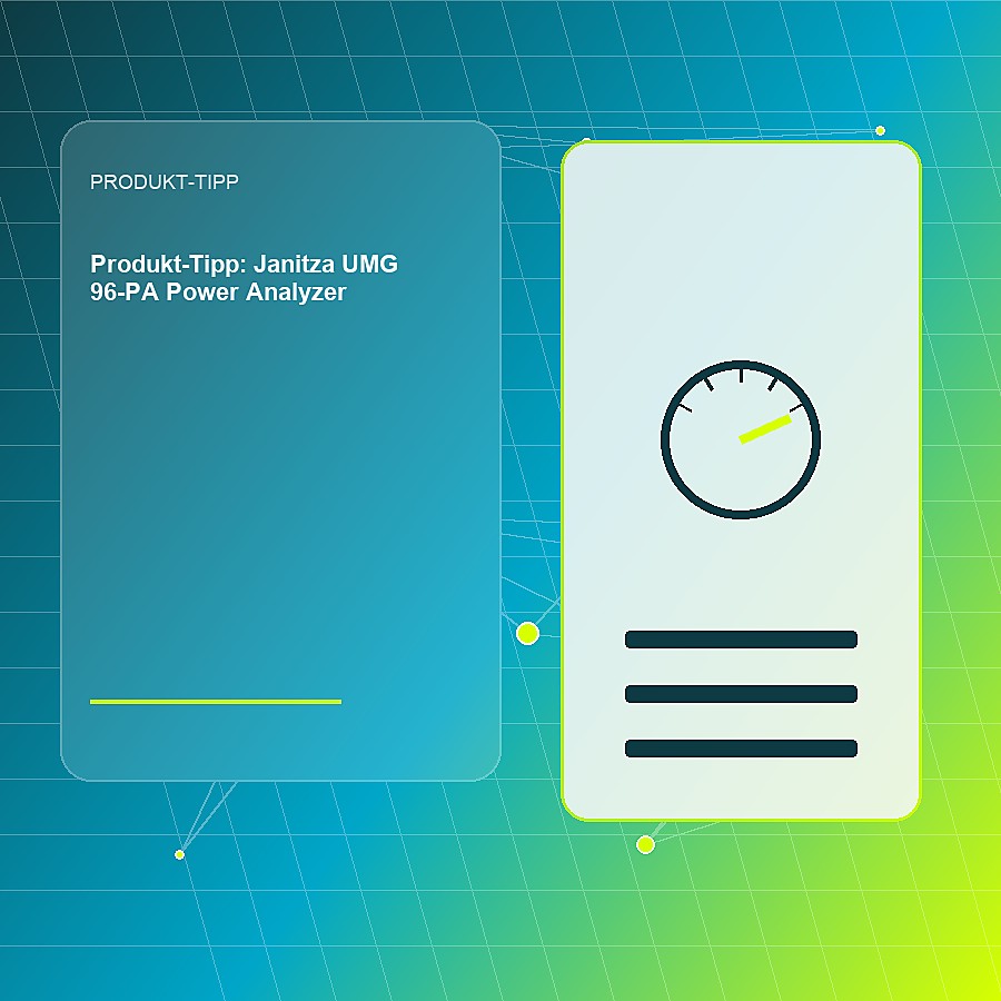 Generiertes Produktbild zum Tipp: Janitza UMG 96-PA Power Analyzer