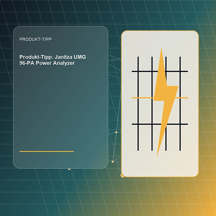 Generiertes Produktbild zum Tipp: Janitza UMG 96-PA Power Analyzer