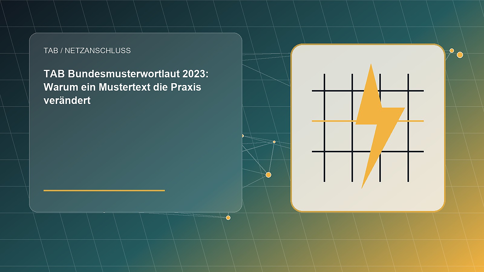 Redaktionelle Illustration zum Fachbeitrag: TAB Bundesmusterwortlaut 2023: Warum ein Mustertext die Praxis verändert