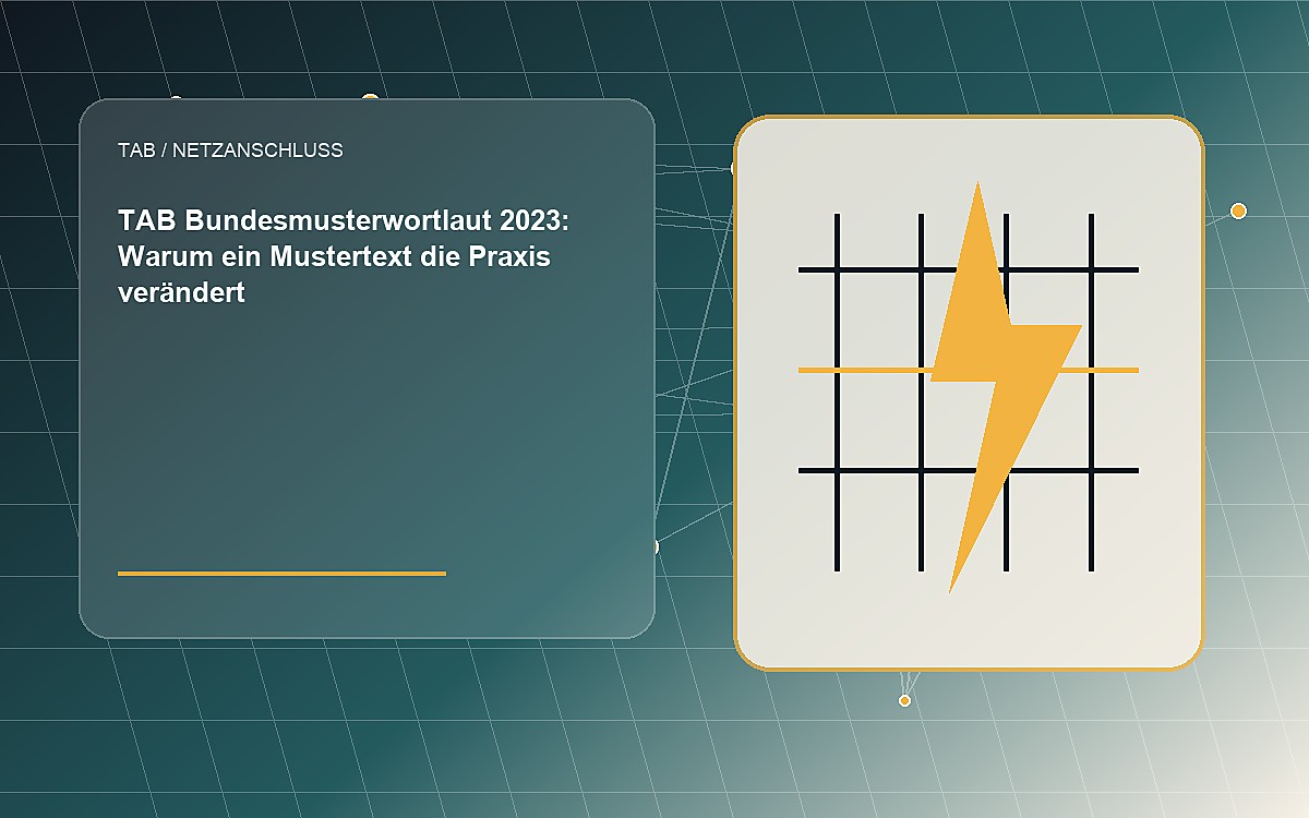 Vertiefende Illustration zum Thema Netzbetrieb, TAB & Energieversorgung