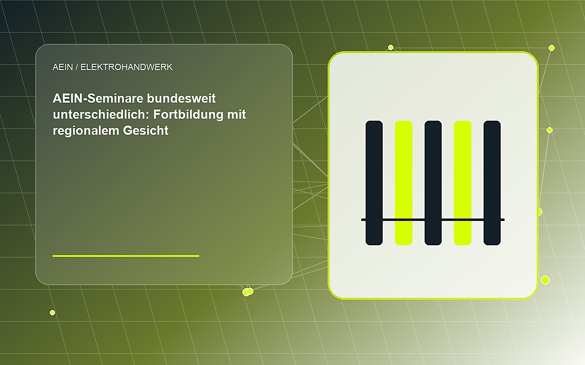 Vertiefende Illustration zum Thema Elektrohandwerk, Normen & Praxis