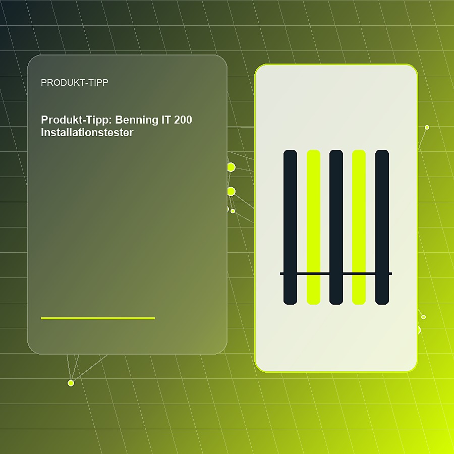 Generiertes Produktbild zum Tipp: Benning IT 200 Installationstester