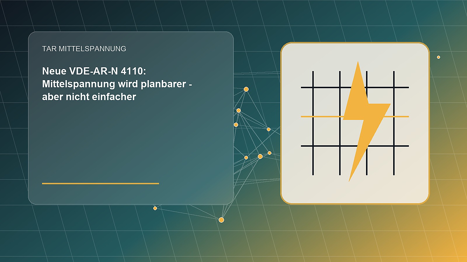 Redaktionelle Illustration zum Fachbeitrag: Neue VDE-AR-N 4110: Mittelspannung wird planbarer - aber nicht einfacher