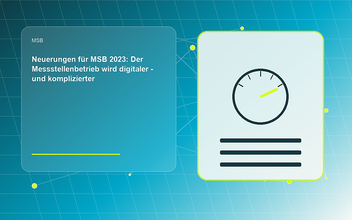 Vertiefende Illustration zum Thema Messstellenbetrieb & Smart Metering