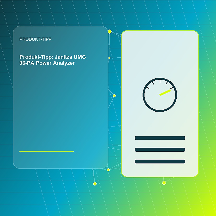 Generiertes Produktbild zum Tipp: Janitza UMG 96-PA Power Analyzer