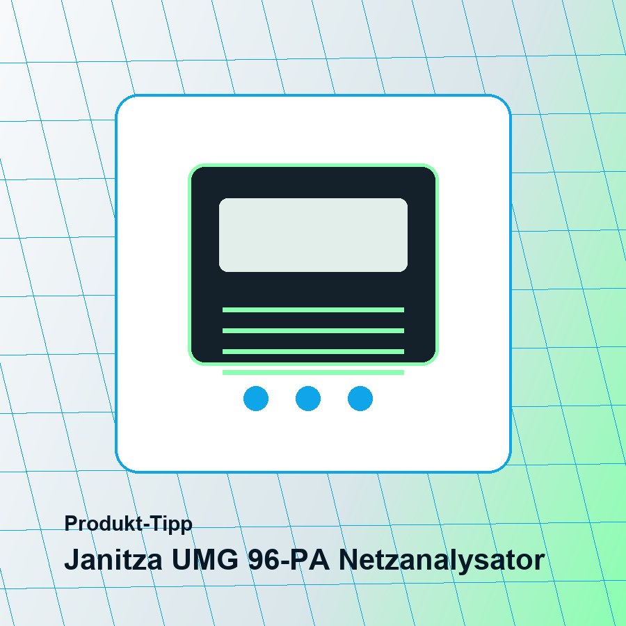 Generiertes Produktbild zum Tipp: Janitza UMG 96-PA Netzanalysator