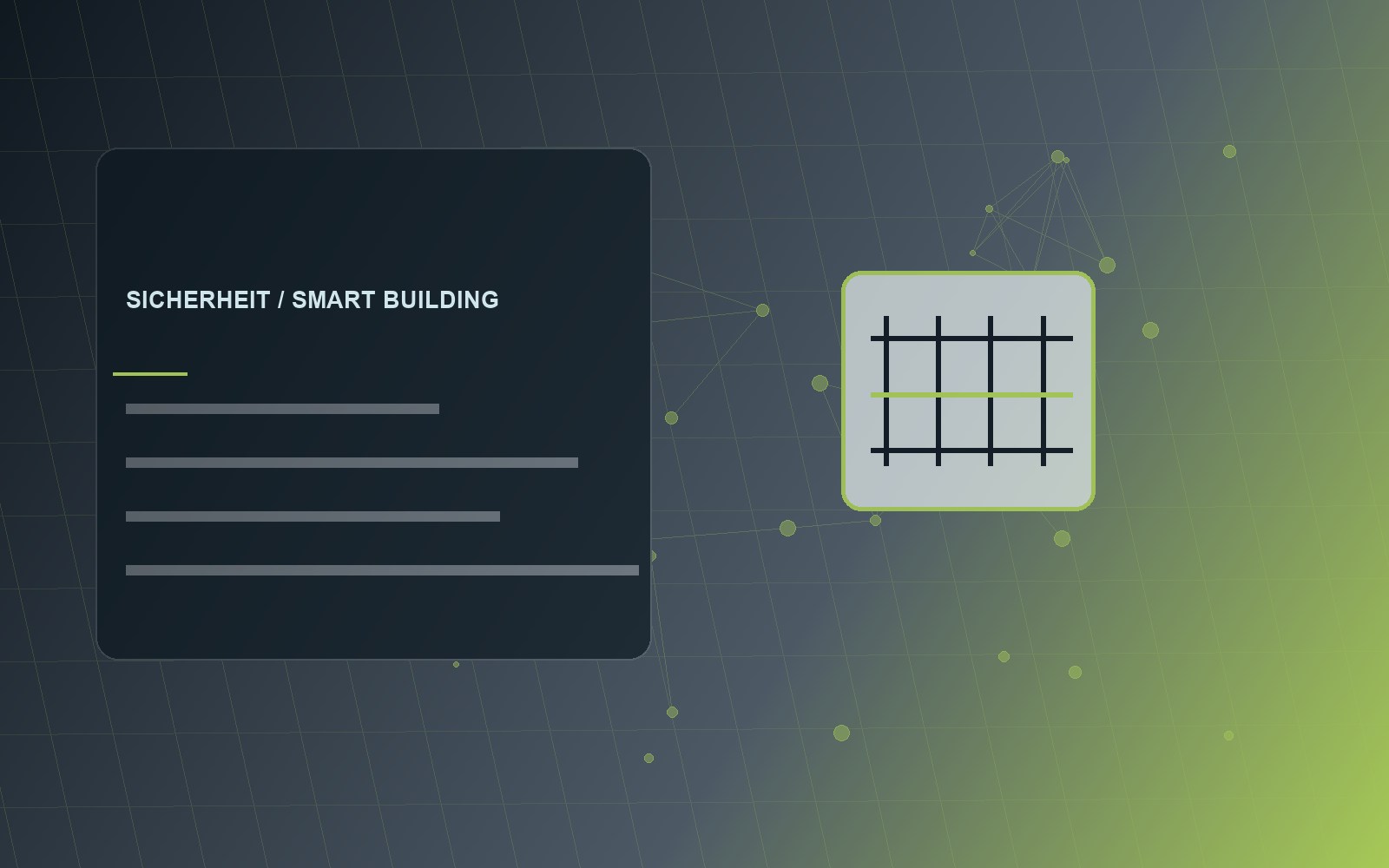 Redaktionelle Illustration zum Fachbeitrag: Sicherheitstechnik im Smart Building: Die Gewerkegrenze verschwindet