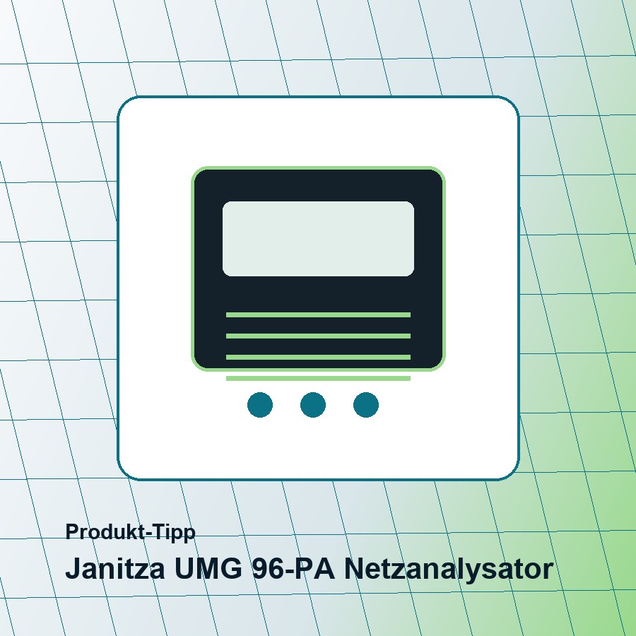 Generiertes Produktbild zum Tipp: Janitza UMG 96-PA Netzanalysator