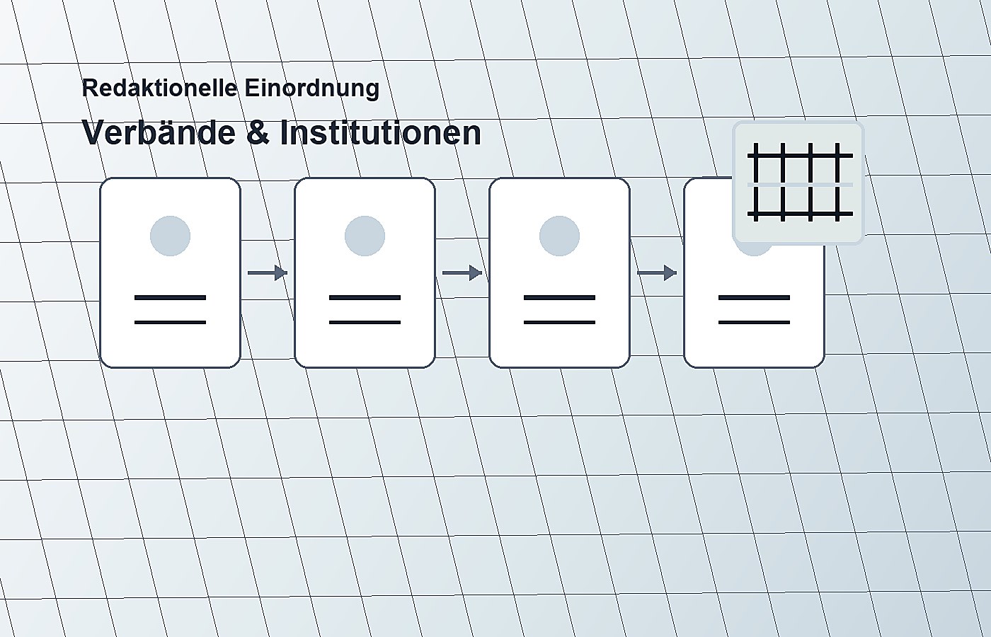 Vertiefende Illustration zum Thema Verbände & Institutionen